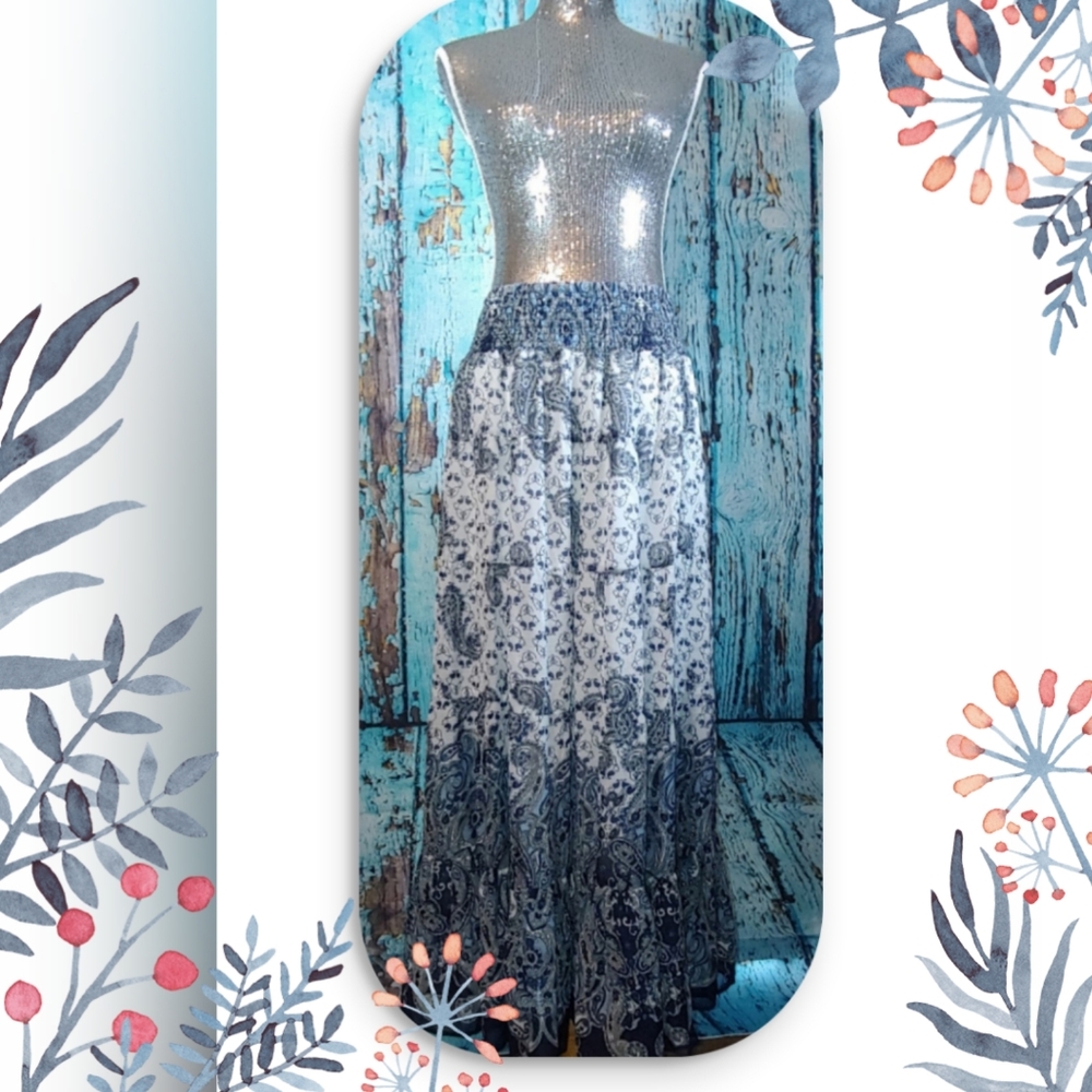 🔥👉NWT Beautiful Boston Proper Boho Skirt